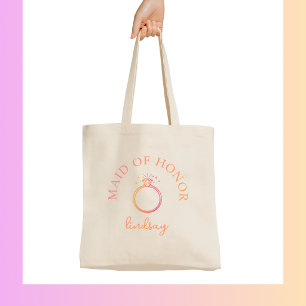 Tote Bag Demoiselle d'honneur ! Fête de fiançailles de Bach