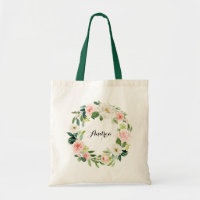 Demoiselle d'honneur florale de guirlande de roses