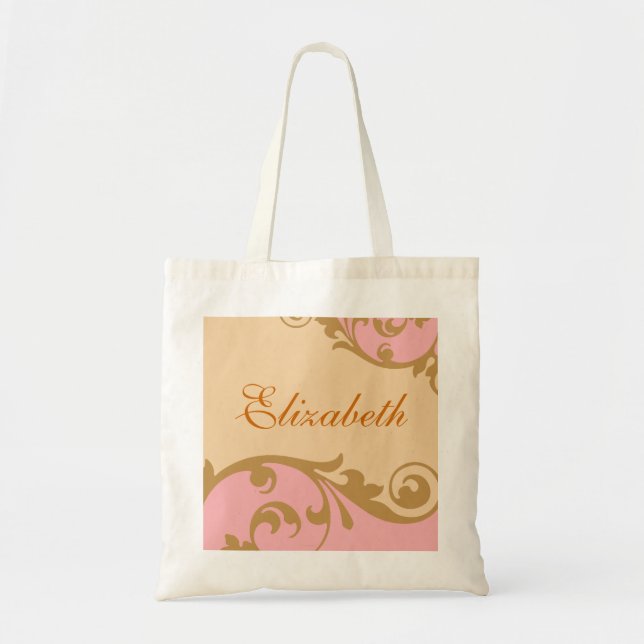 Tote Bag Demoiselle d'honneur personnalisée Fourre-tout (Devant)