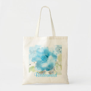 Tote Bag Demoiselle d'honneur rose sauvage vintage