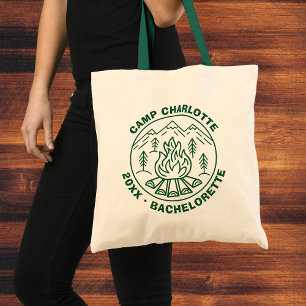 Tote Bag Demoiselles d'honneur Camp personnalisé Enterremen