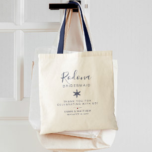Tote Bag Demoiselles d'honneur de la plage de l'étoile Mari