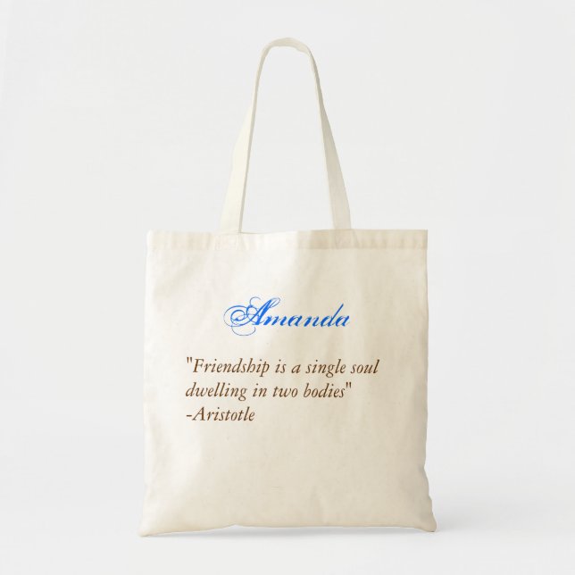 Tote Bag Demoiselles d'honneur fourre-tout - citation 4 (Devant)