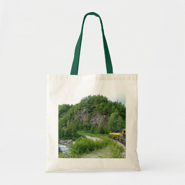Tote Bag Denali Express Alaska Train Vacation Photographie (Devant)