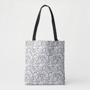 Tote Bag Dentelle blanche 1