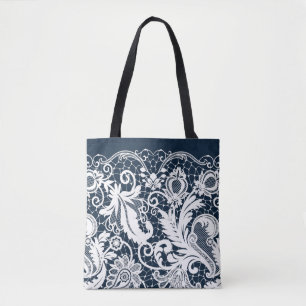 Tote Bag Dentelle blanche 2