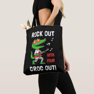 Tote Bag Dépêche-toi avec ton Croc