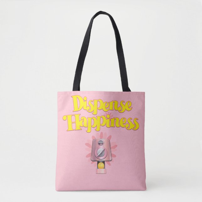 Tote Bag Dépenser le bonheur (Devant)