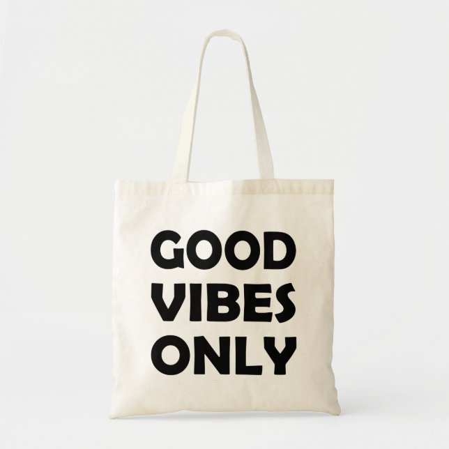 Tote Bag Dépliant et Vibe | Énergie positive (Devant)