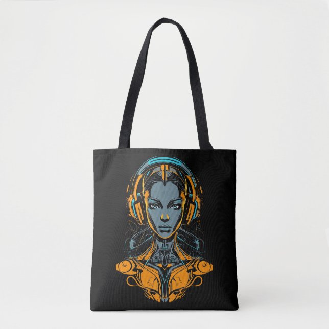 Tote Bag Dérivation Neuronale (Devant)