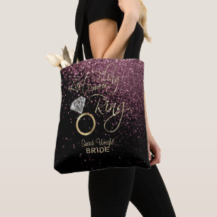 Tote Bag Dernier Fling avant la ceinture Bachelorette- or R