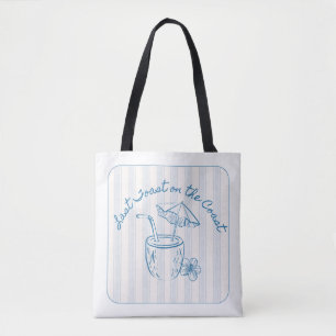 Tote Bag Dernier Toast sur la Côte Design de l'Enterrement