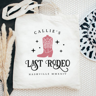 Tote Bag Dernière Cowgirl de Rodéo Enterrement de Vie de Je