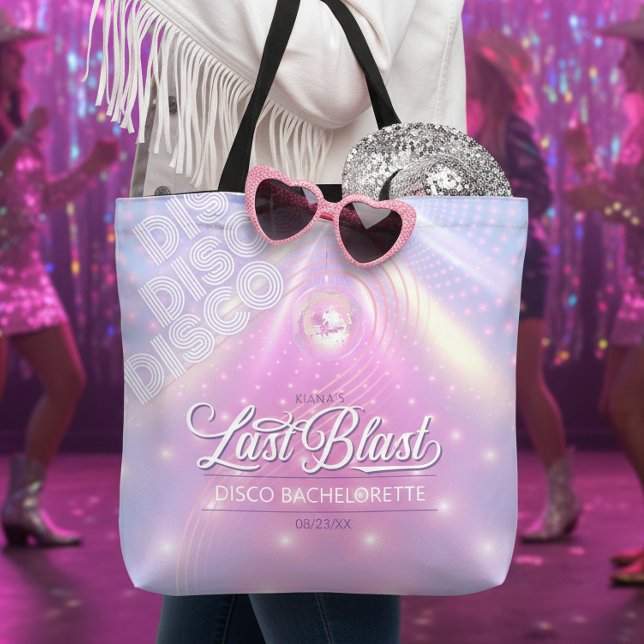 Tote Bag Dernière Disco Bachelorette V2 ID928 (Créateur téléchargé)