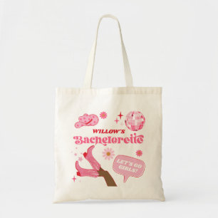 Tote Bag Dernière Disco Rodéo Bachelorette Party Favoriser