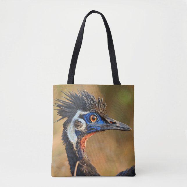 Tote Bag Dernière lumière des Prairies - Bengale Florican (Devant)