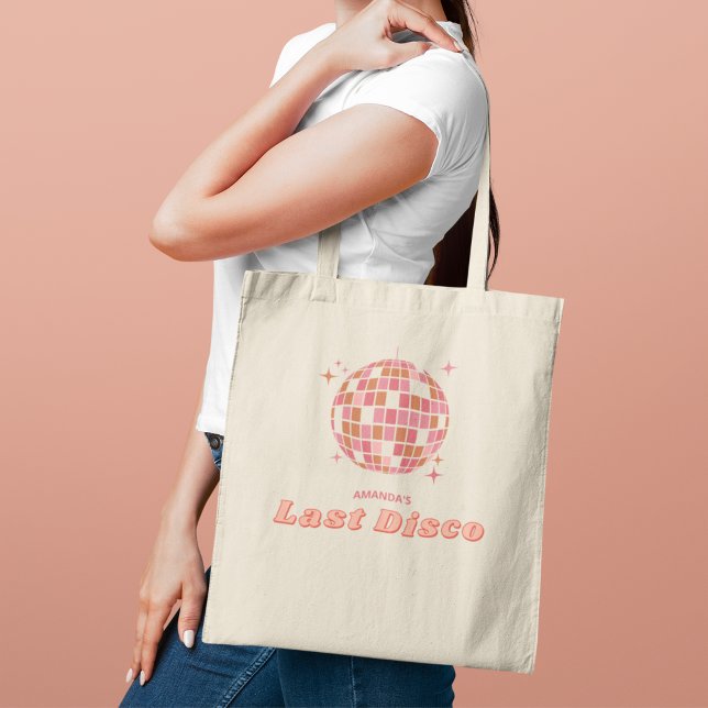 Tote Bag Dernière soirée de bachelorette Disco (Créateur téléchargé)
