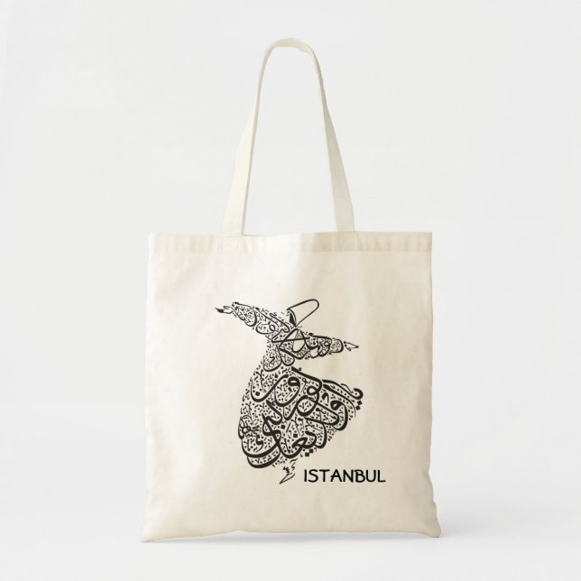 Tote Bag Derviche de tourbillonnement (Devant)