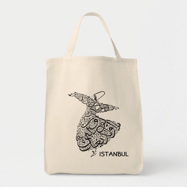 Tote Bag Derviche de tourbillonnement (Devant)