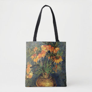 Tote Bag Des amis dans un vase en cuivre par Vincent van Go