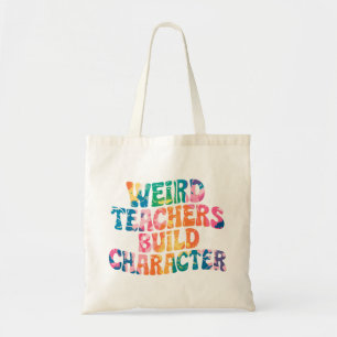 Tote Bag Des enseignants bizarres construisent le caractère