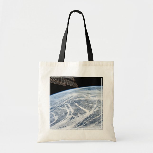 Tote Bag Des Motifs Nuageux Au Sud Des Îles Aléoutiennes. (Devant)
