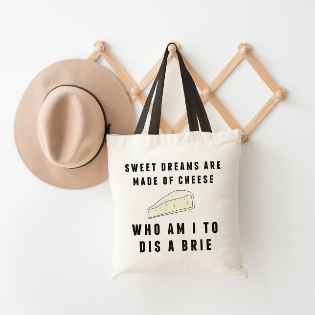 Tote Bag Des rêves sucrés sont faits de fromage (Créateur téléchargé)