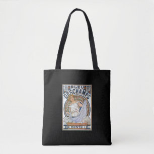 TOTE BAG "DESCHAMPS BLEU" ALPHONSE MUCHA