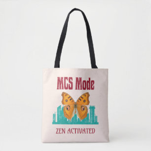 Tote Bag Description de l'activation du mode MCS Zen Papill