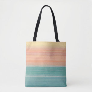 Tote Bag Design de l'aube d'art linéaire
