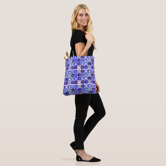 Tote Bag Design de Noël (Sur le modèle)