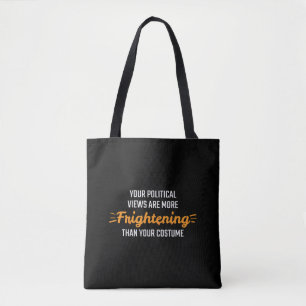 Tote Bag Design d'Halloween pour les amateurs de politique