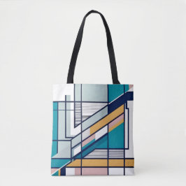 Tote Bag Design urbain abstrait audacieux et élégant