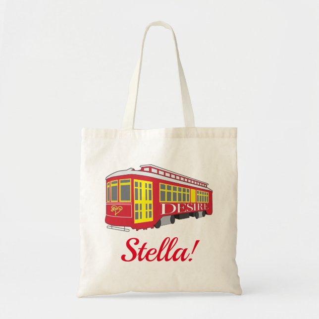 Tote Bag Désir de tramway (Devant)