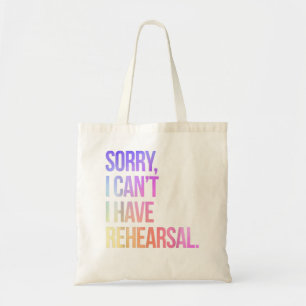 Tote Bag Désolé, je ne peux pas avoir de répétition de l'ac