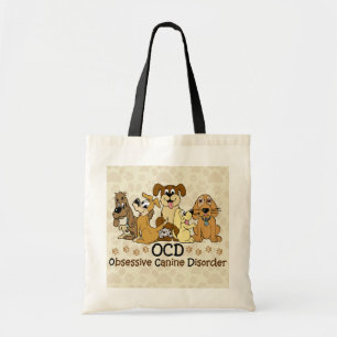 Tote Bag Désordre canin obsédant d'OCD