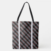 Dessin abstrait MODERNE - blanc gris rouge noir
