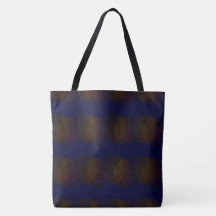 Dessin abstrait MODERNE en bleu-marron foncé