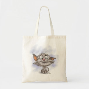 Tote Bag Dessin animé de chaton tabby amusant