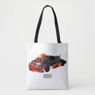 Tote Bag dessin animé de Kart racing