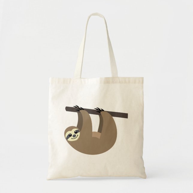 Tote Bag Dessin de Sloth (Devant)