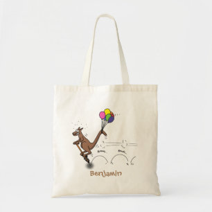 Tote Bag Dessin d'humour australien kangourou