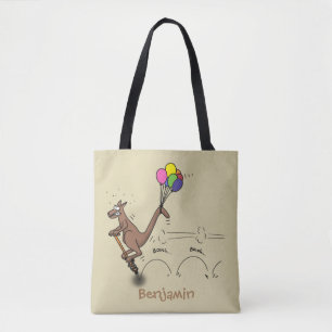 Tote Bag Dessin d'humour australien kangourou