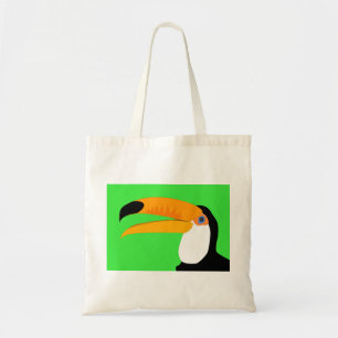 Tote Bag Dessin humoristique amusant Sourire d'oiseaux de T