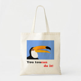 Tote Bag Dessin humoristique amusant Toucan bird blague ond