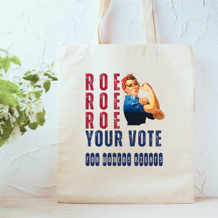 Tote Bag Dessin humoristique politique féministe rétro pour