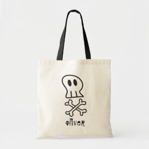 Tote Bag Dessin Pirate Skull & Bone Kid's Halloween Party