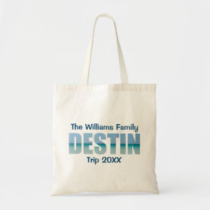 Tote Bag Destin Beach voyage personnalisé Cool Océan