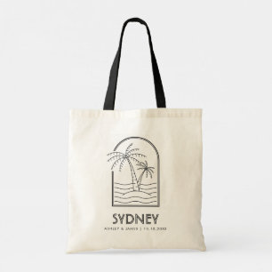 Tote Bag Destination du week-end Mariage Sydney Australie