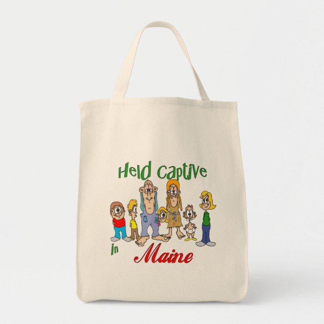 Tote Bag détenu captif dans le Maine (Devant)